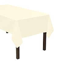 Party Essentials Heavy Duty Plastic Table Cover Available in 44 Colors, 54
