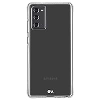 Case-Mate Samsung Galaxy Note 20 5G Case - Clear [15FT Drop Protection] [Wireless Charging Compatible] Tough Plus Series Phone Case for Samsung Galaxy Note 20 6.7