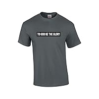 Men's Christian to God Be The Glory Short Sleeve T-Shirt Grahic Tee