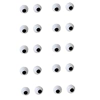 20pcs Cute Eyeball Patches DIY Hairpin Creatively Accessories Clothing Bags Hair Barrettes Keychain Decoration DIY Crafts Supplies for Adults DIY and Crafts Supplies for Adults Cartoon Appliques