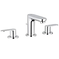 GROHE 2019900A Eurosmart Cosmopolitan, 8-inch Widespread 2-Handle S-Size Bathroom Faucet 1.2 GPM, Chrome