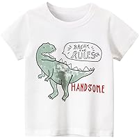 Fashion Dinosaur Printed Summer Boys