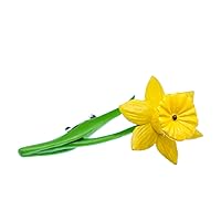 Daffodil Brooch Miniblings Brooch Pin Button Flower Narcissus Spring Easter