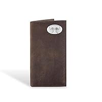 Tennessee - Leather Crazy Horse Brown Long Roper Wallet
