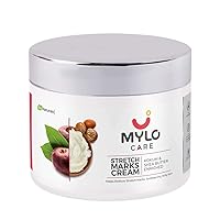 Mylo Care Stretch Marks Cream for Pregnancy (100 ml) with The Goodness of Shea Butter, Saffron, Kokum Butter and Aloe Vera, Australia Certified Toxin Free, No Mineral Oils