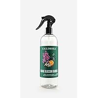 Caldrea Linen and Room Spray Air Freshener, Made with Orange Peel and Ylang Ylang flower Essential Oils, Plant-Derived and Other Thoughtfully Chosen Ingredients, Orange Blossom Bamboo scent,16 oz
