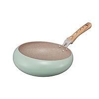Doshisha Frying Pan, Easy to Shake, 10.2 inches (26 cm), Induction Compatible, Gas Fire, PFOA Free, Wok, Fried Vegetables, Large, Green