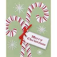 The Gift Wrap Company Boxed Christmas Cards, Vintage Canes, 20-Count Box (Pack of 2)