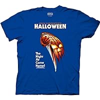 Ripple Junction Halloween Men's Short Sleeve T-Shirt John Carpenter Original Movie Logo Officially Licensed