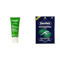 Skin Food Cream and DenTek Floss Picks, 150 Count - 2.5 oz Ultra-Rich Body Lotion and Advanced Clean Mint Floss
