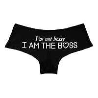 I'm Not Bossy I Am The Boss Funny Women's Boyshort Underwear Panties