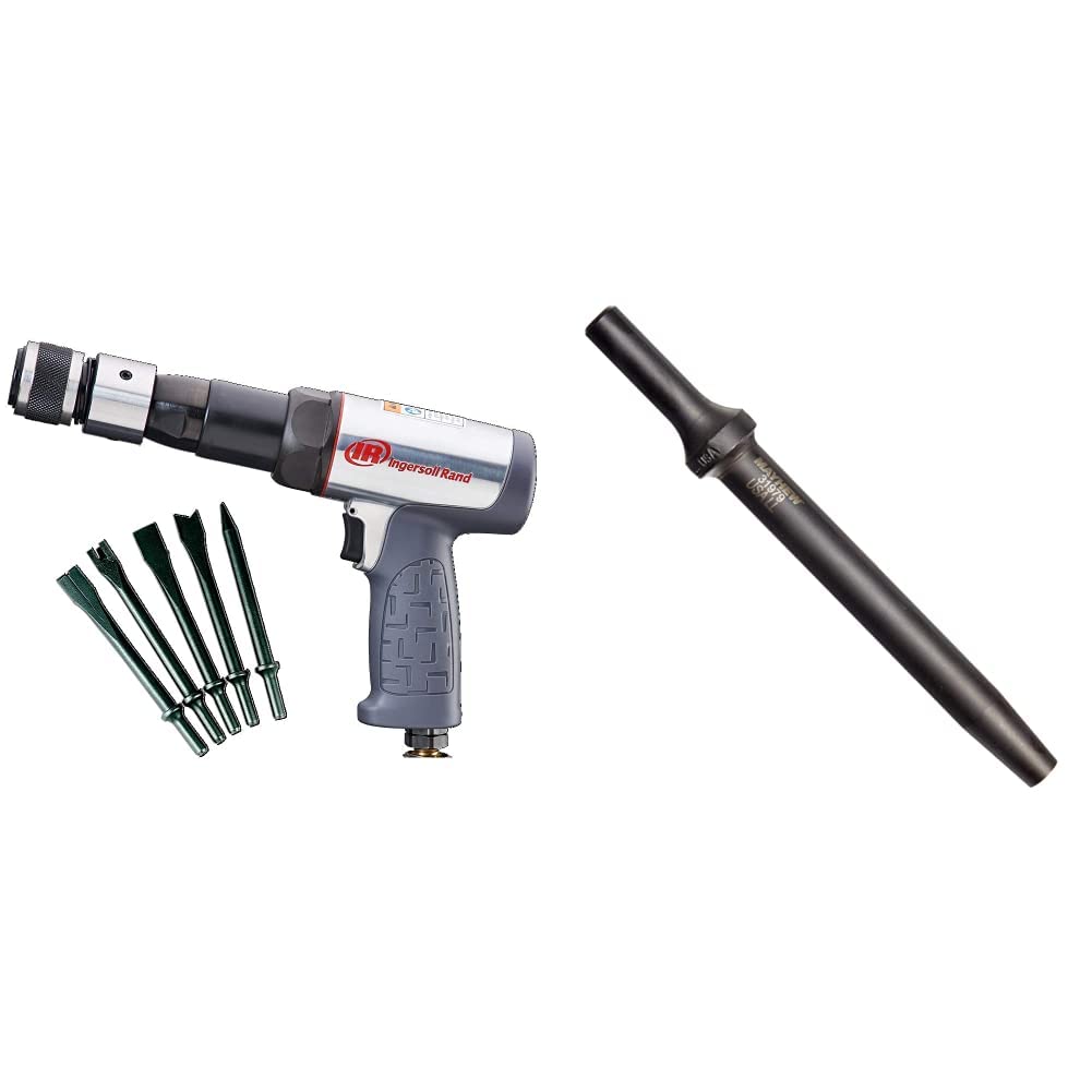 Ingersoll Rand 119MAXK Long Barrel Air Hammer Kit & Mayhew Pro 31979 3/8-Inch Diameter Point Pneumatic Taper Punch