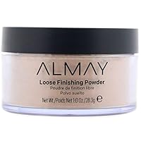 Almay Setting Powder, Face Makeup, Matte Loose Powder, Hypoallergenic, Cruelty Free, 100 Light, 1 Oz