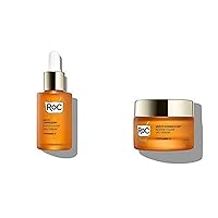 Multi Correxion Revive + Glow Skin Care Regimen Bundle: Vitamin C Serum for Face + Vitamin C Cream for Tighter, Brighter Skin