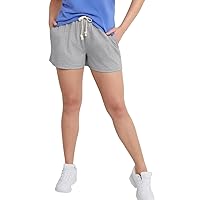 Hanes Womens Essentials Drawstring Shorts, Cotton Shorts For Women, Adjustable Shorts