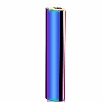Electronic Lighter, USB Rechargeable Lighter,Strip Flameless Windproof Electric Lighter, Upgrade Smart Fingerprint Ignition Lighter for Indoor Outdoor Cigarette Lighter,Multicoloured,13 * 11 * 83mm