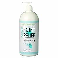 Point Relief ColdSpot Gel Pump, 32 oz Bottle Topical Pain Relief for Muscles, Joints, and Tendons Pain