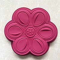Large Flower Silicone Mold for Cake Baking Pizza plate moon cake pan