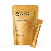 Hydrx Hydration Powder Sugar-Free Electrolyte Powder, Drink Mix Packs, Hydration Amplifier Packets for Recovery, Dehydration, & Exercise, Orange-Pineapple