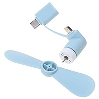 Mini Fan Mini Cute USB Fan Type C Removable Gadgets Low Power for Mobile Phone Powerbank PC Laptop