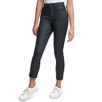 Calvin Klein Womens Jeans High Rise Skinny Jeans Size 25 Color Black