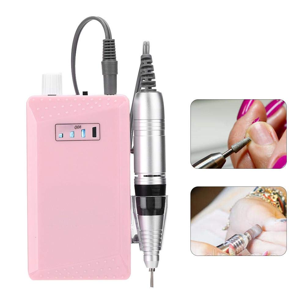 Nail Drill Machine, 36w 35000rpm Manicure Tool Equipped with Multiple Polishing Head Easy to Replace, Suitable for Salon Home Use(#2)