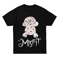 Mens Womens Tshirt Misfits Cotton - Tee Spotted Costume Elephant Shirt Unisex Apparel for Mothers Day, Fathers Day, Multicolor
