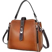 HESHE Leather Purses and Handbags for Women Shoulder Crossbody and Leather Wallet for Women Credit Card Holder