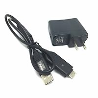 USB Cable Charger Data Cord Lead for SUC-C3 Suc-c5 Samsung Digimax Cameras-SH100,TL100(ST50),TL105(ST60),TL110,TL205 (PL100),TL210(PL150),TL9(NV9),ST65,WB500,WB5000,WB650,WP10 Digital Camera Cable