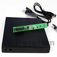 12.7mm USB 2.0 DVD/CD-ROM Case IDE/PATA to SATA Optical Drive External Enclosure for Laptop