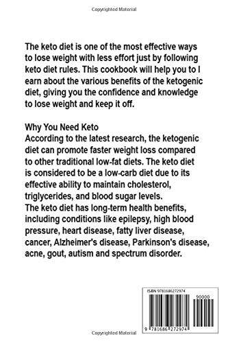Easy and Complete Keto Diet Meal for Beginners: Delicious 85 Meal, Healthy and Easy to prep That Will Boost Brain, Loss Weight and Heal your Disease Forever