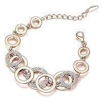 Frienemy Presents AAA Crystal 18K Rose Gold Jewellery for Women and Girls #Frienemy-152