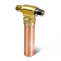 IS-BB-36DPNQ Compression Tee Hammer Arrestor, AA 1/4 in. OD COMP x 1/4 in. OD Femail Compression Copper