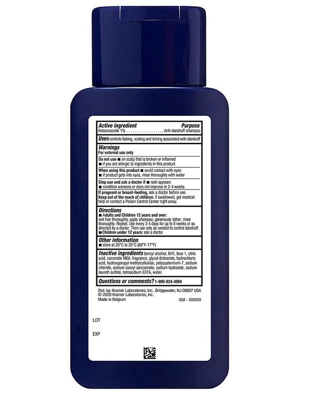 Nizoral Deep Moisturizing Conditioner 9.4 Oz, Anti-Dandruff Shampoo 7 Fl Oz Scalp Massager Bundle