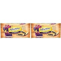 Newtons 100% Whole Grain Wheat Soft & Fruit Chewy Fig Cookies, 10 oz Pack (Pack of 2)