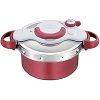 Universal 4.2 Quart / 4 Liter Pressure Cooker, 5 Servings, Pressure Canner  With Multiple Safety Systems and Heat Resistant Handles For Can, Soup
