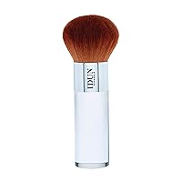 Powder Brush - Large Domed Top Fluffy Brush - Featuring An Elegant Wide Handle For Easy Grip - Feather Soft Bristles Gently Caress The Skin - Blended To A Perfect Finish - 1 Pc