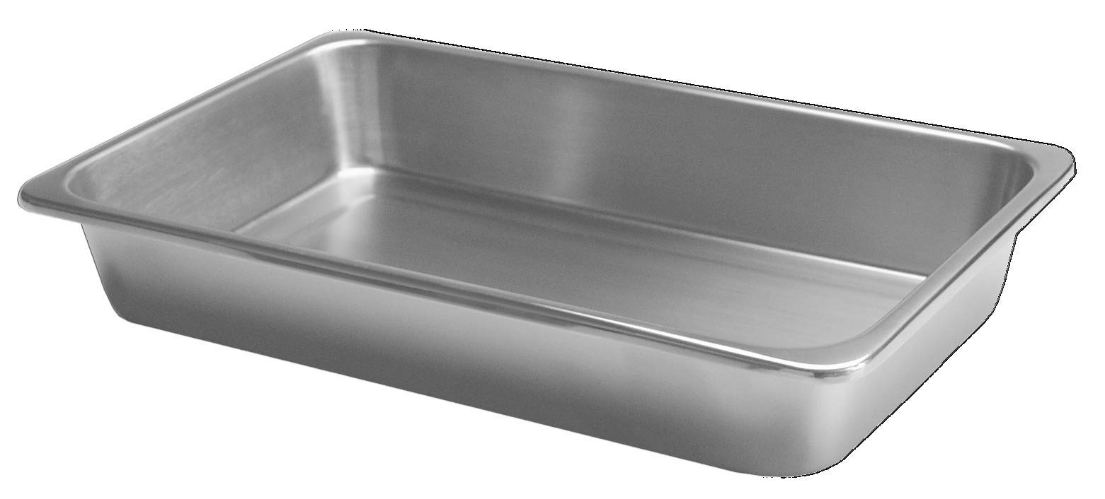 Graham-Field Grafco Metal Instrument Tray for Medical, Dental, Tattoo, and Surgical Supplies, Stainless Steel, 8-7/8