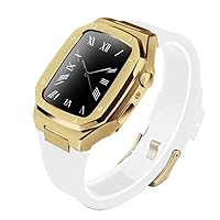 AEHON Luxus-Modifikationsset für Apple Watch, 45 mm, 41 mm/40 mm, 44 mm, Mod Metall-Uhrengehäuse für iWatch Serie 8, 7, 6, SE, 5, 4