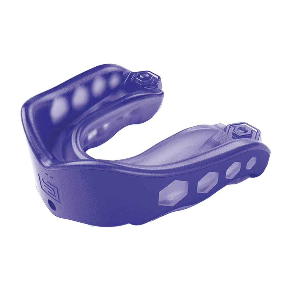 Shock Doctor Youth Gel Max Strapless Mouthguard (Purple)