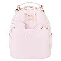 Loungefly Barbie Rose Gold Logo Convertible Backpack: Chic Style on the Go!