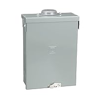 Square D - HOM612L100RBCP Homeline 100 Amp 6-Space 12-Circuit Outdoor Main Lugs Load Center