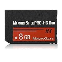 Memory Stick PRO-HG Duo 8GB(HX) for PSP 1000 2000 3000 Camera Memory Card