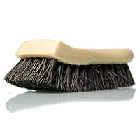 Chemical Guys ACC_S95 Long Bristle Horse Hair Leather Cleaning Brush for Car Interiors, Furniture, Sneakers, Boots, and More (Works on Natural, Synthetic, Pleather, Faux Leather and More)