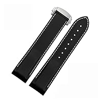 20mm 22mm Rubber Silicone Watch Bands For Omega Seamaster 300 speedmaster Strap Seiko Watchband Men's watch Accessories