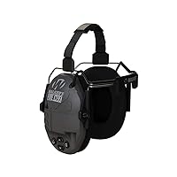 Walker's Rechargeable Lightweight Shooting Hunting Range Electronic Slim Low Profile Hearing Protection FireMax Earmuffs