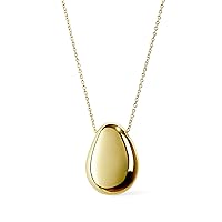 Ana Luisa Gold Necklace and Pendant - 14K Gold Plated Necklace and Pendant Featuring Cubic Zirconia and Moonstone - Hypoallergenic, Water-Resistant & Tarnish-Free Necklaces - Elegant Necklace