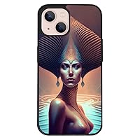 Egyptian Queen iPhone 13 Case - Beautiful Phone Cases - Portrait Phone Cases Multicolor