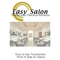 Salon Point of Sale Checkout Software Multiuser Edition ; Inventory Management & Control, Touchscreen Point of Sale Checkout Salons and Spas; Software Only Win Only CDROM