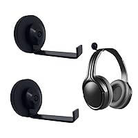 2 Packs Magnetic Headphone Hook Holder - Universal Fit PC Gaming Headset Hanger Mount